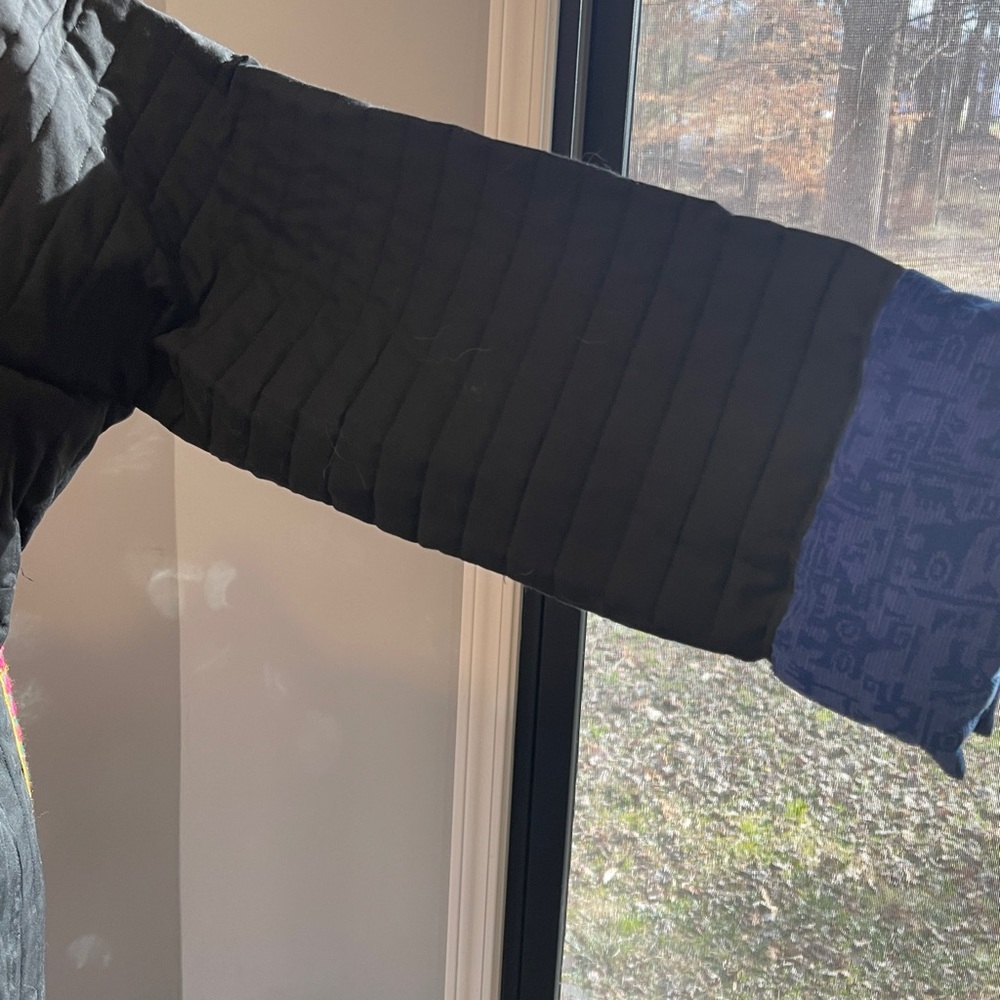 OS Boho Quilted Embroidered Coat - Picture 3 of 13